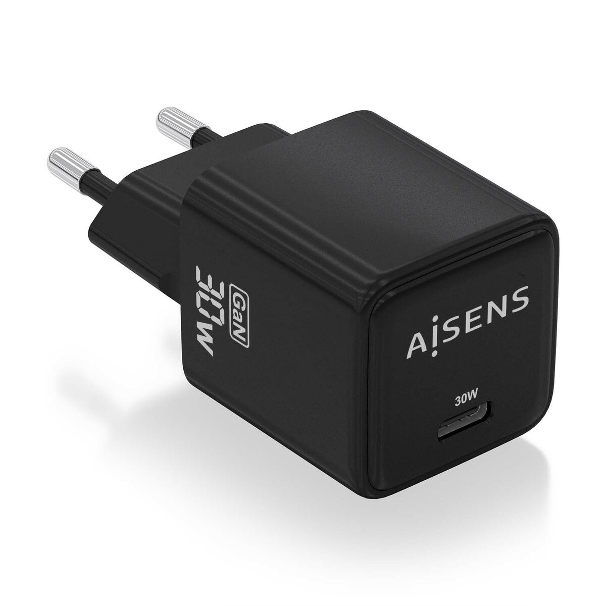 Picture of Wall Charger Aisens ASCH-30W1P036-BK Black Multicolour 33 W