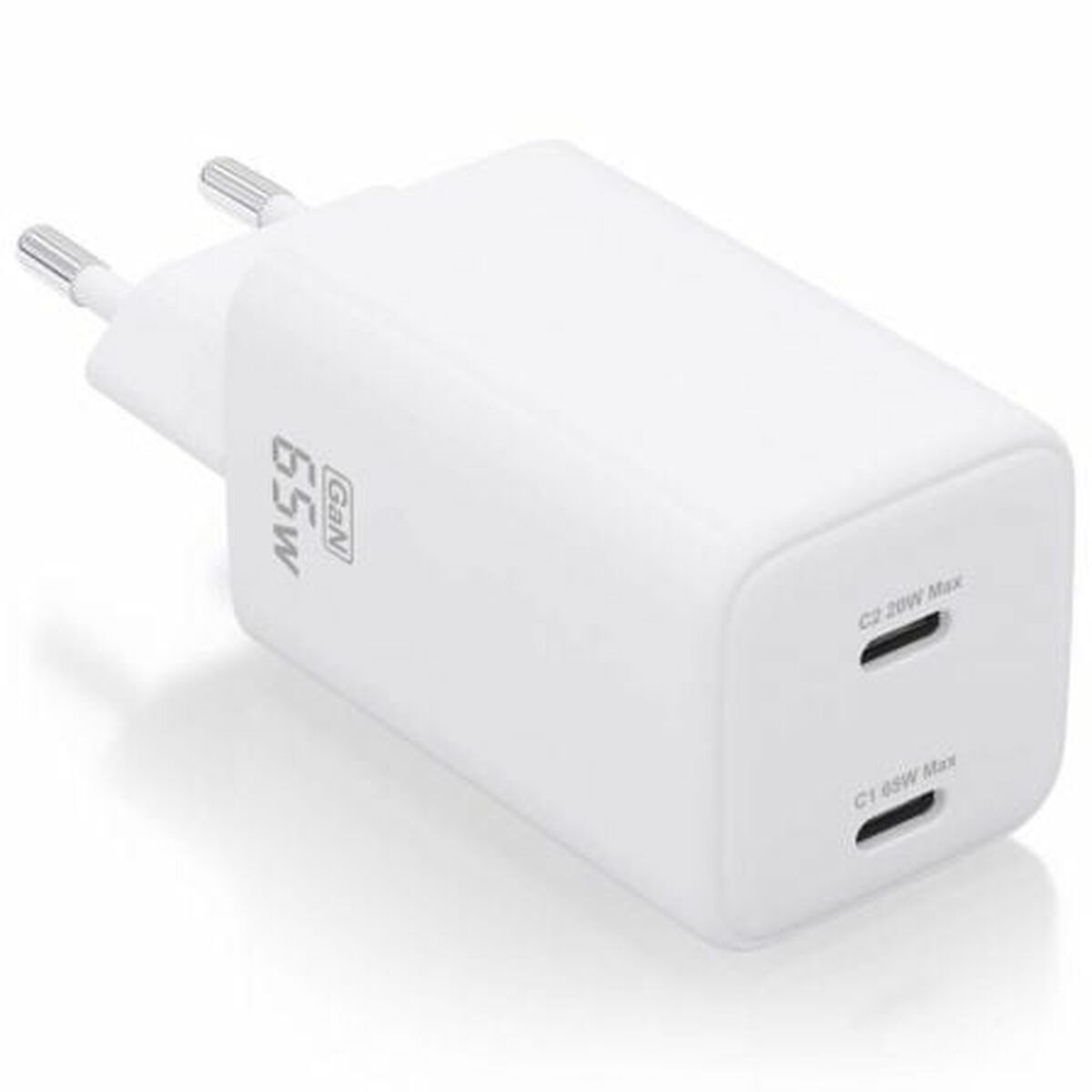 Picture of Wall Charger Aisens ASCH-65W2P039-W White Multicolour 65 W