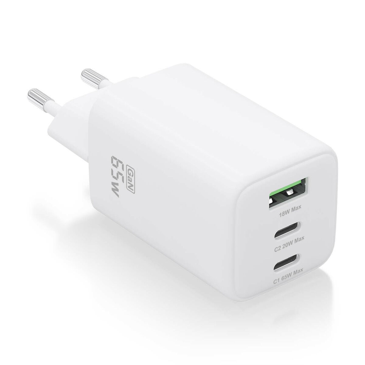 Picture of Wall Charger Aisens ASCH-65W3P041-W White Multicolour 65 W