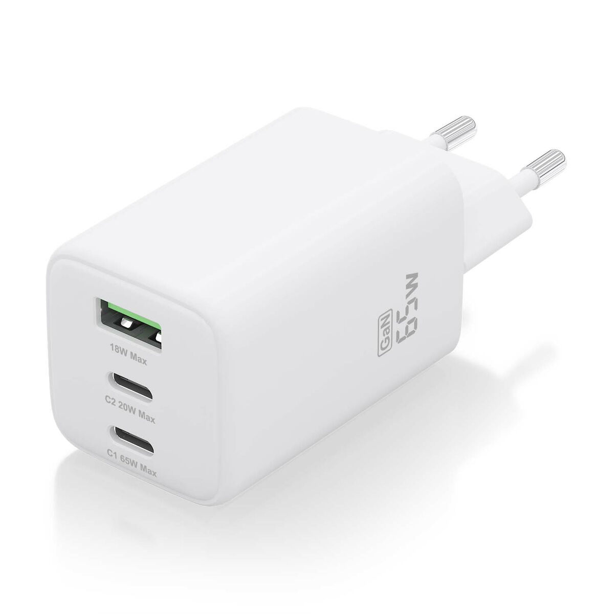 Picture of Wall Charger Aisens ASCH-65W3P041-W White Multicolour 65 W