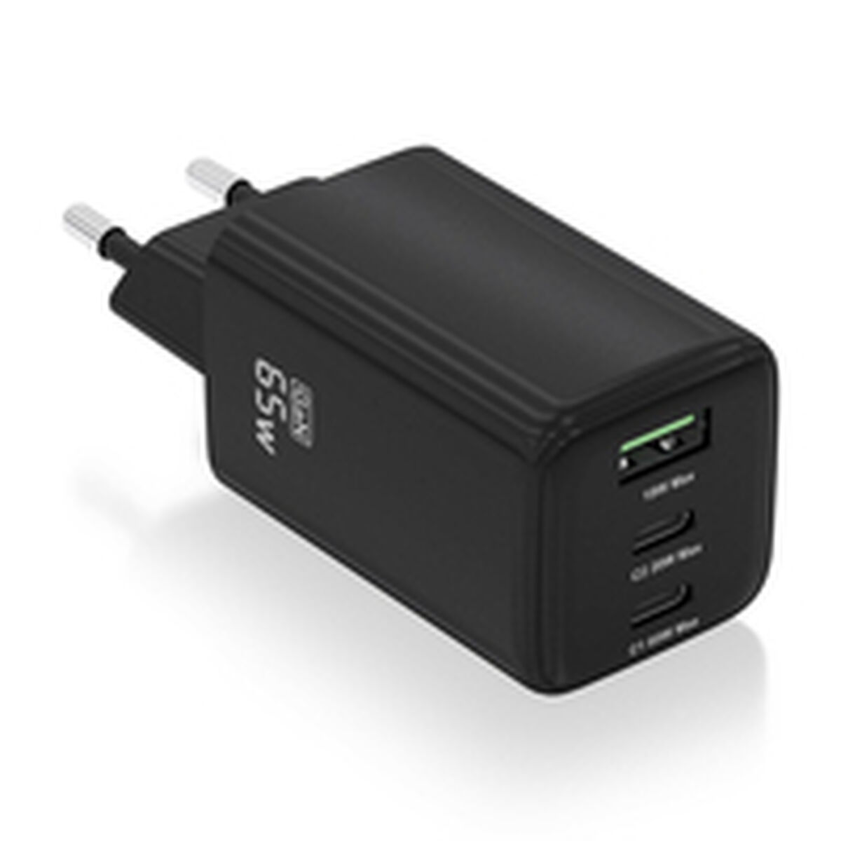 Bild von Wall Charger Aisens ASCH-65W3P042-BK Black Multicolour 65 W