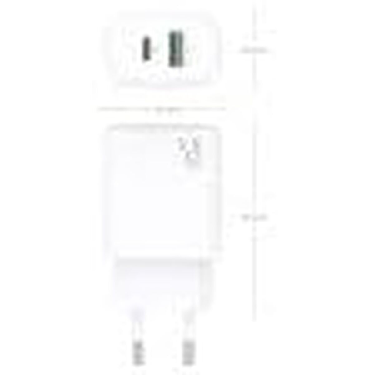 Picture of Wall Charger Aisens A110-0909 White 20 W