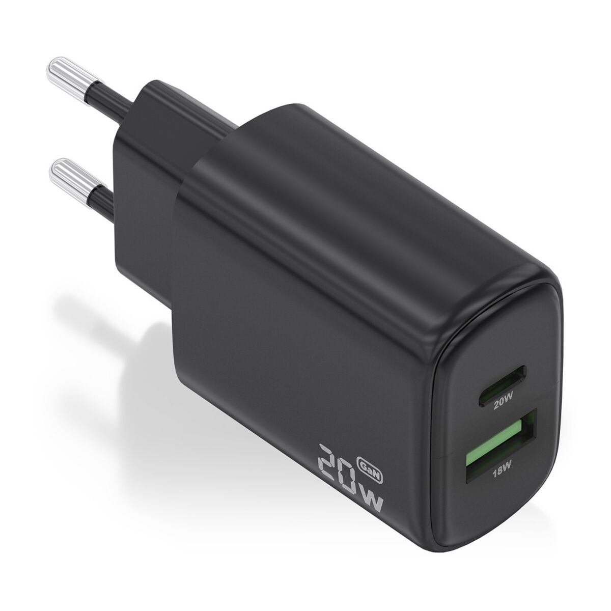 Picture of Wall Charger Aisens A110-0910 Black 20 W