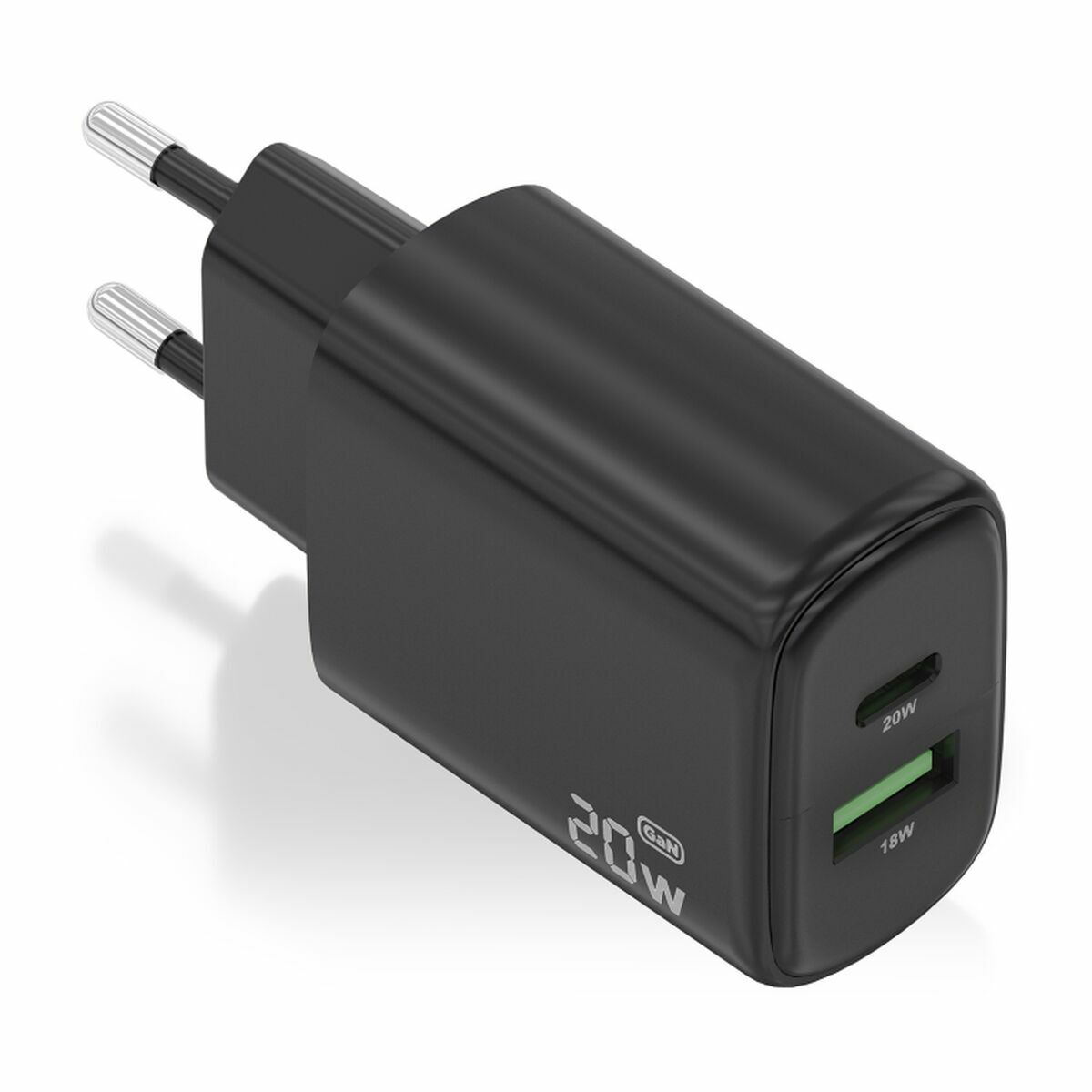 Picture of Wall Charger Aisens A110-0910 Black 20 W