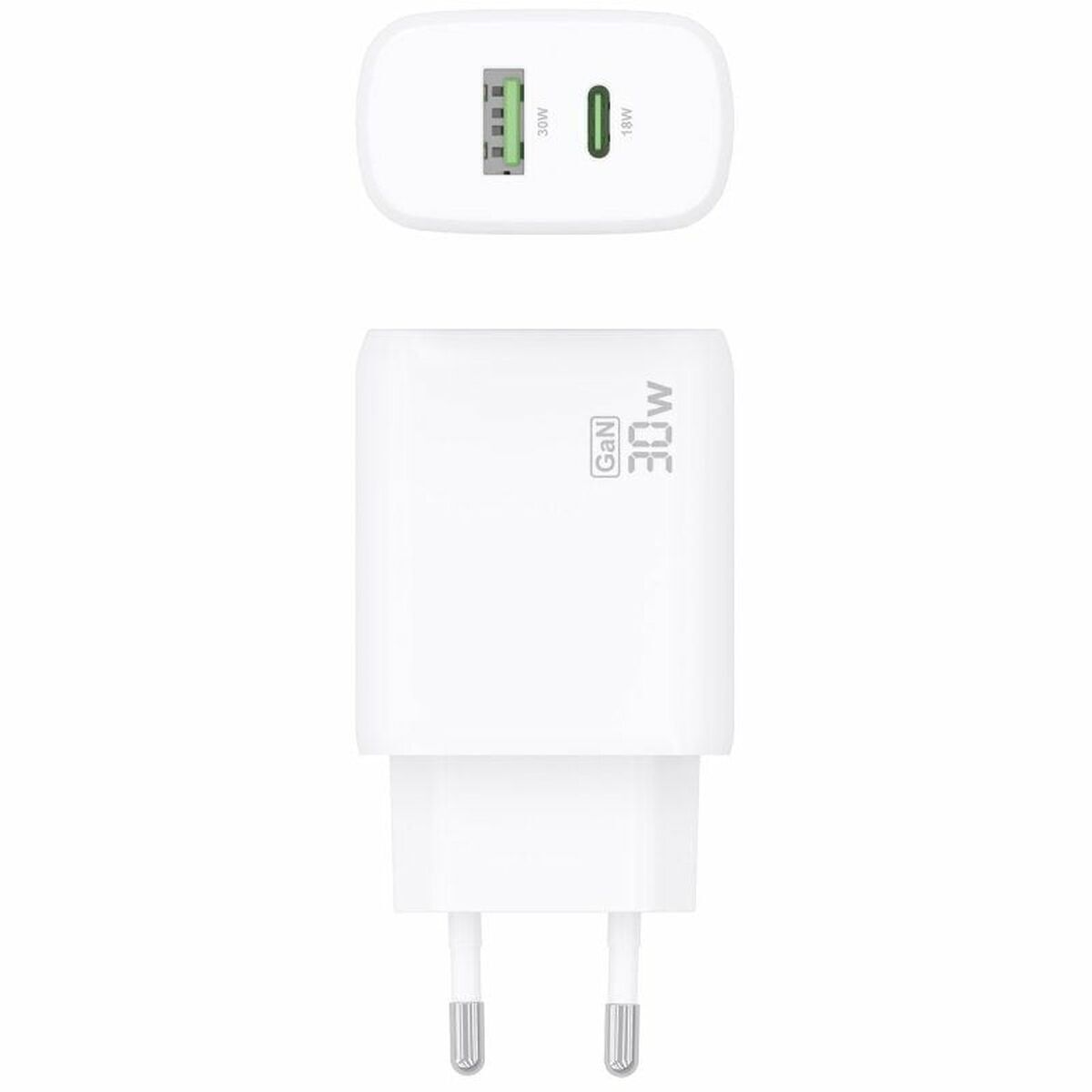 Obrazek Wall Charger Aisens A110-0923 White 33 W 50 W