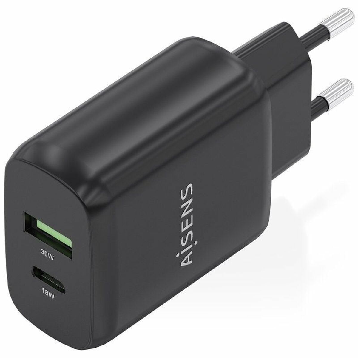 Picture of Wall Charger Aisens A110-0924 Black 33 W 50 W