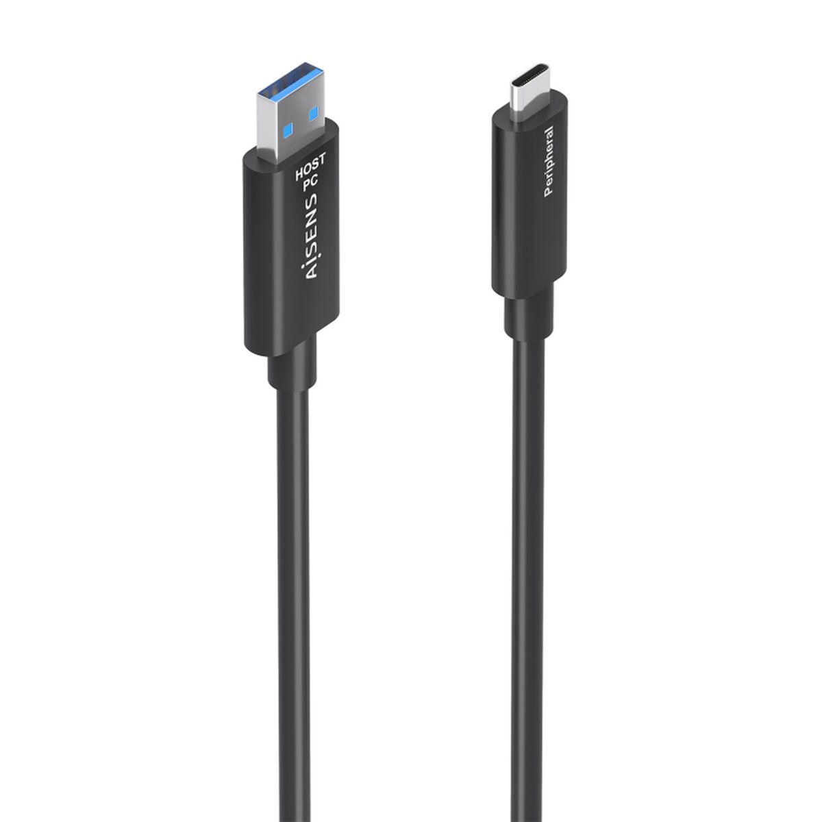 Image secondaire de Câble USB Aisens A157-0925 Noir 15 m