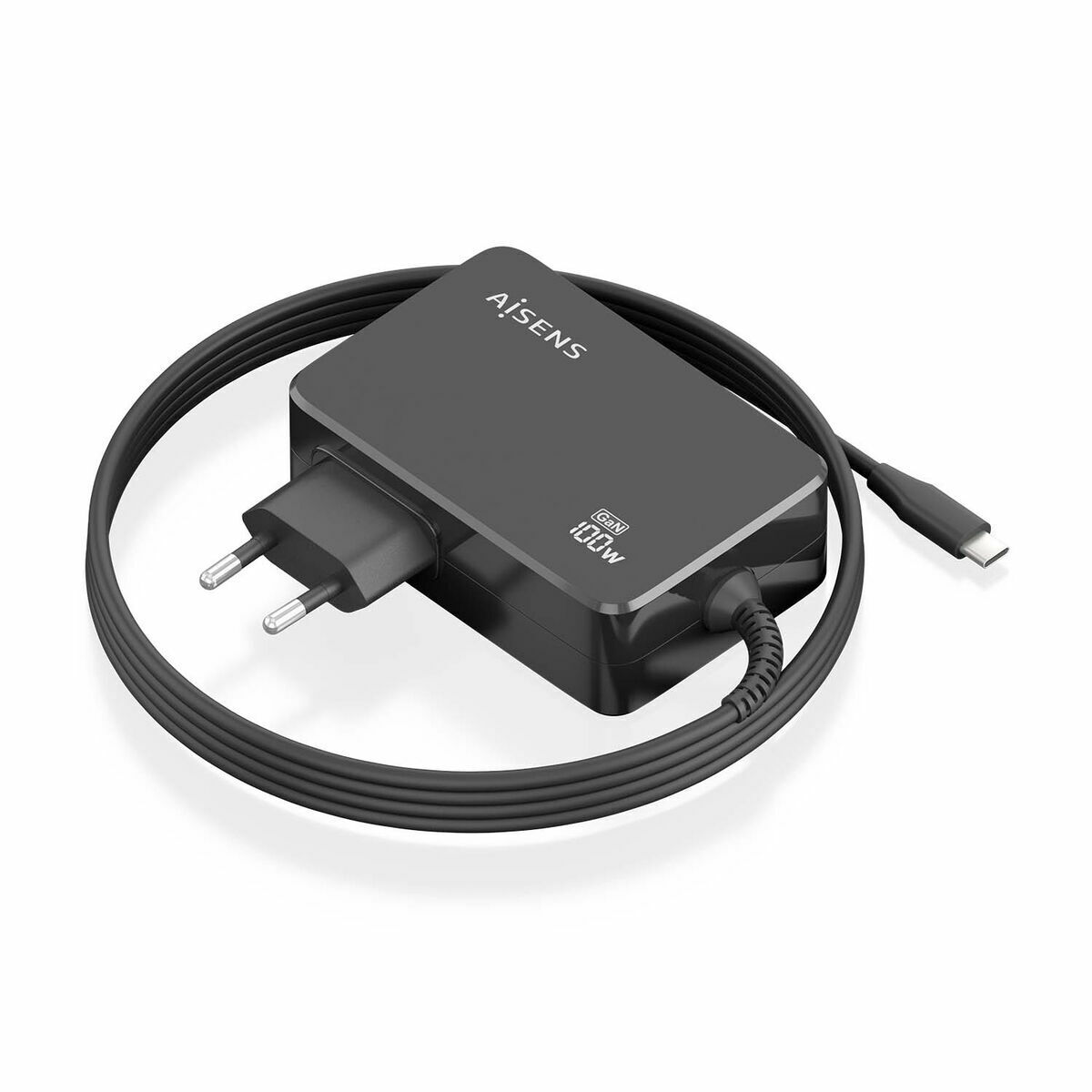 Laptop Charger Aisens ASCH-1PD100WL50-BK 1,8 m