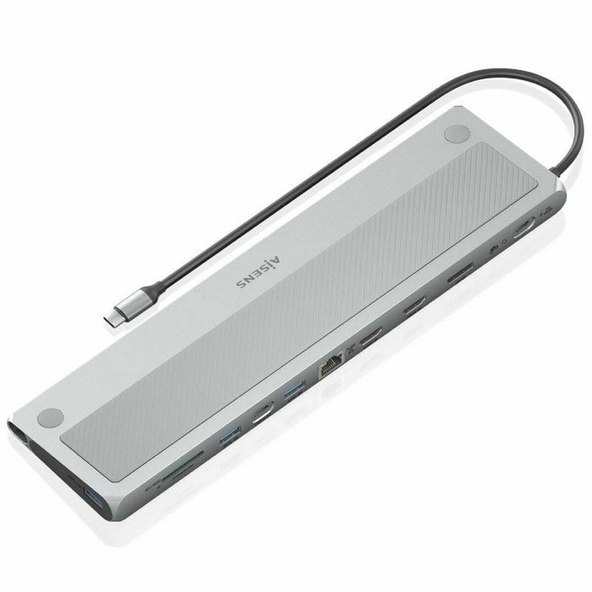 Image secondaire de Hub USB Aisens ASUC-12P020-GR Gris 100 W 50 W