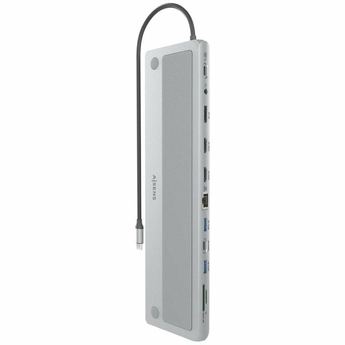 Afbeeldingen van USB Hub Aisens ASUC-12P020-GR Grey 100 W 50 W