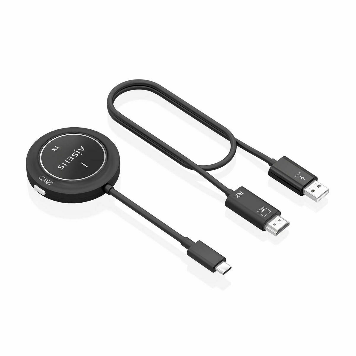 Image secondaire de Câble HDMI Aisens ASWL-H2KC30M003-BK Noir