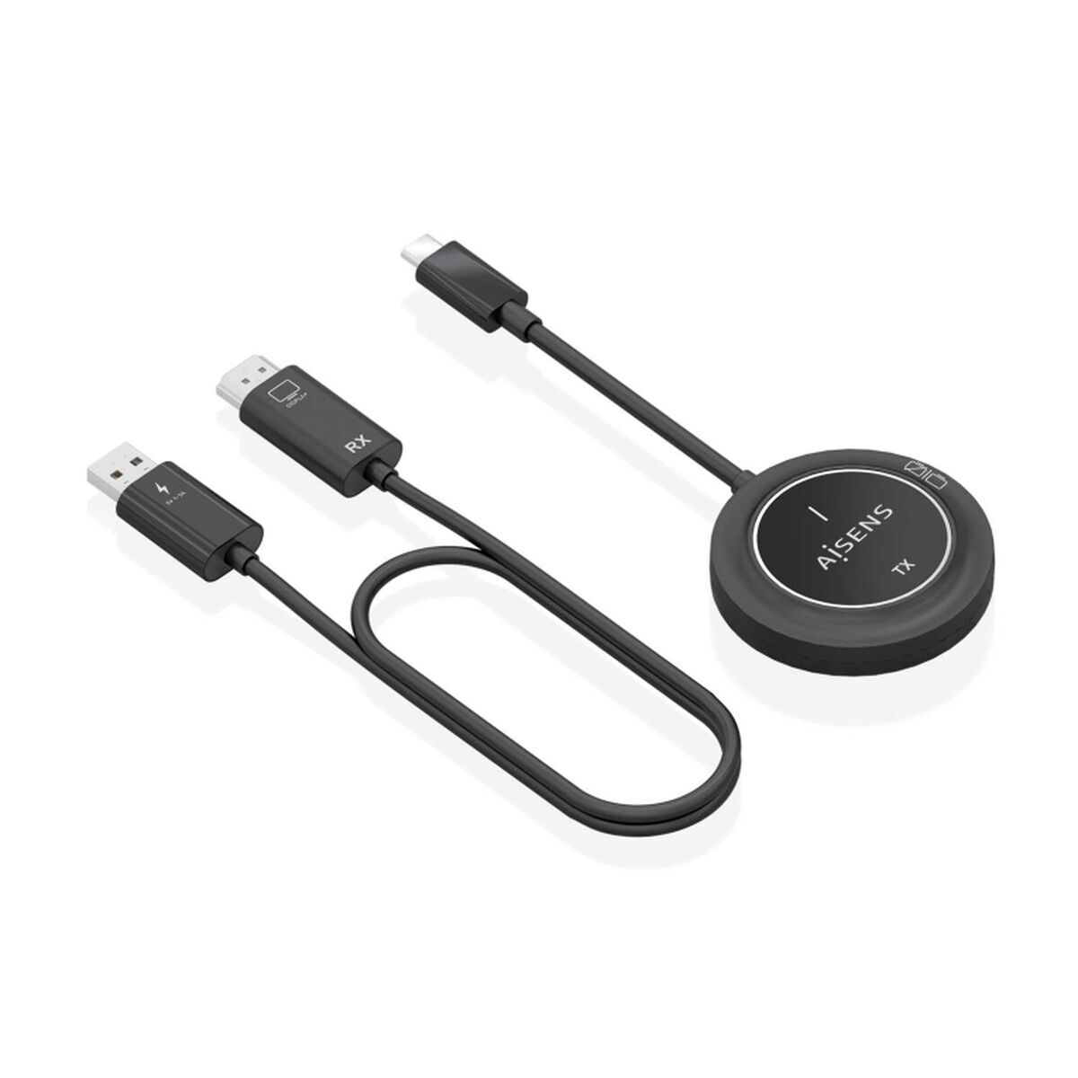 Bild von HDMI Cable Aisens ASWL-H2KC30M003-BK Black