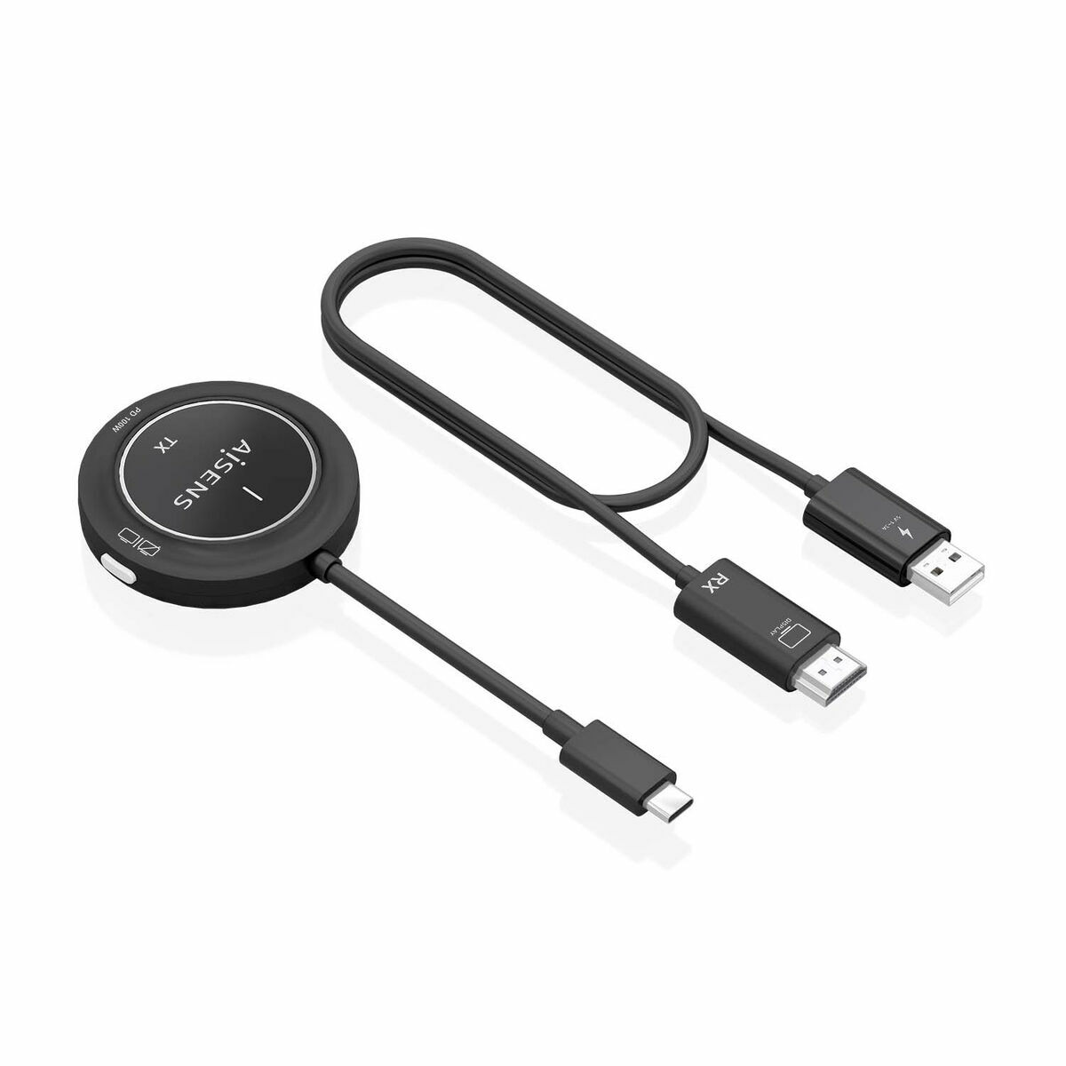 Afbeeldingen van HDMI Cable Aisens ASWL-H2KC30M004-BK Black