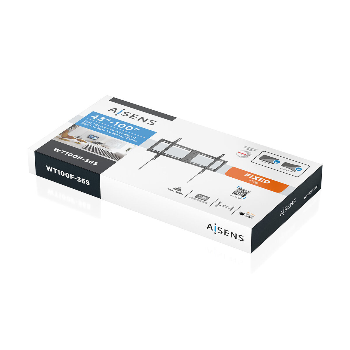 Image de TV Mount Aisens ECO ULTRA DELGADO 43" 100"