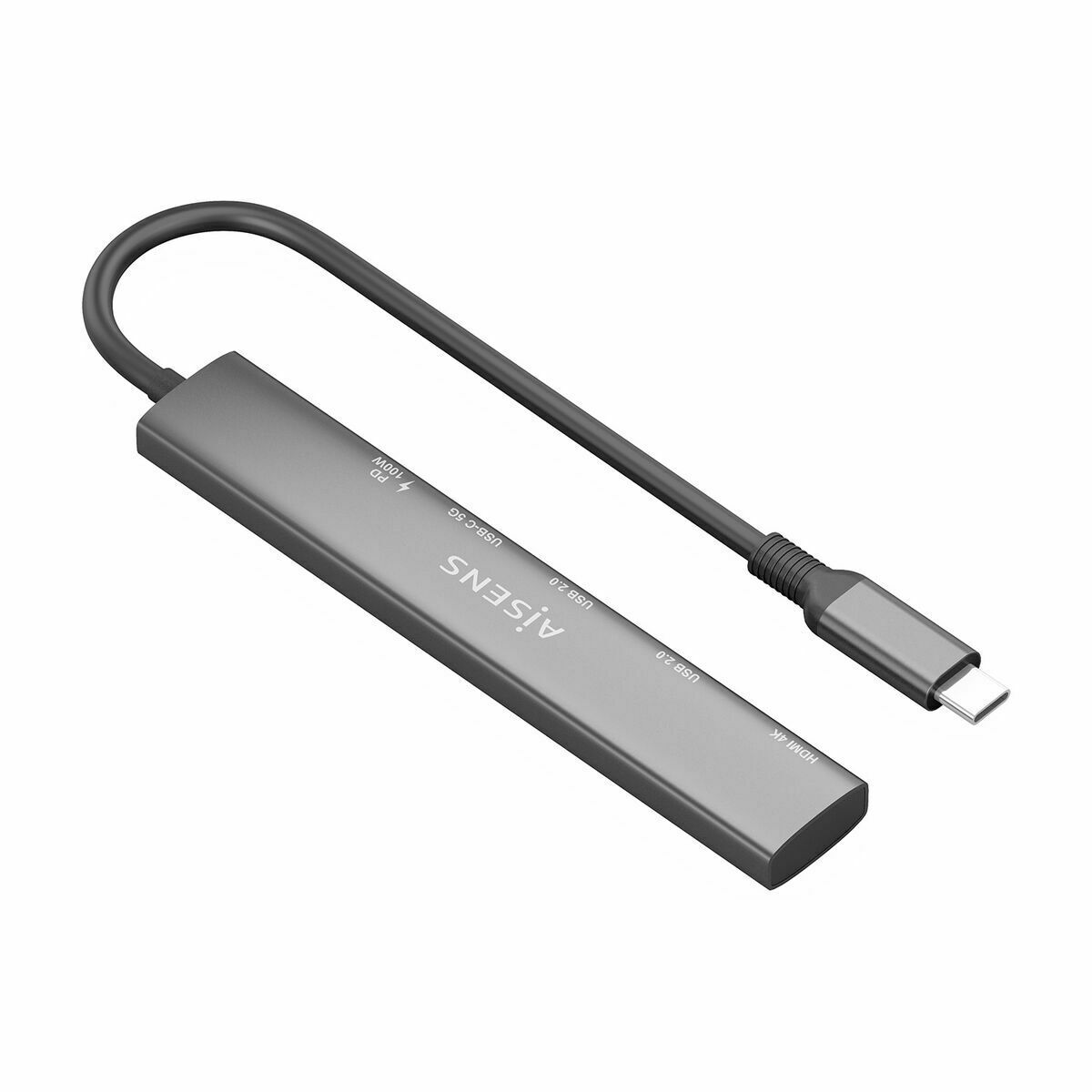 Afbeeldingen van USB Hub Aisens ASUC-5P022-GR