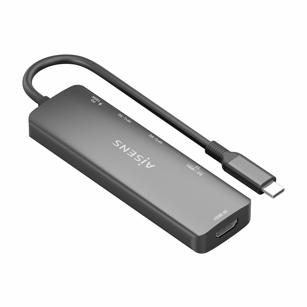 Afbeeldingen van USB Hub Aisens ASUC-6P023-GR
