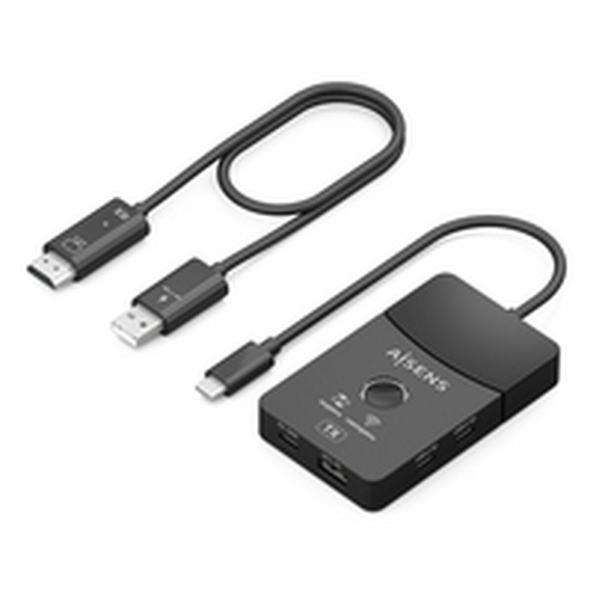 Afbeeldingen van HDMI Cable Aisens ASWL-H2KDC30M05-BK Black