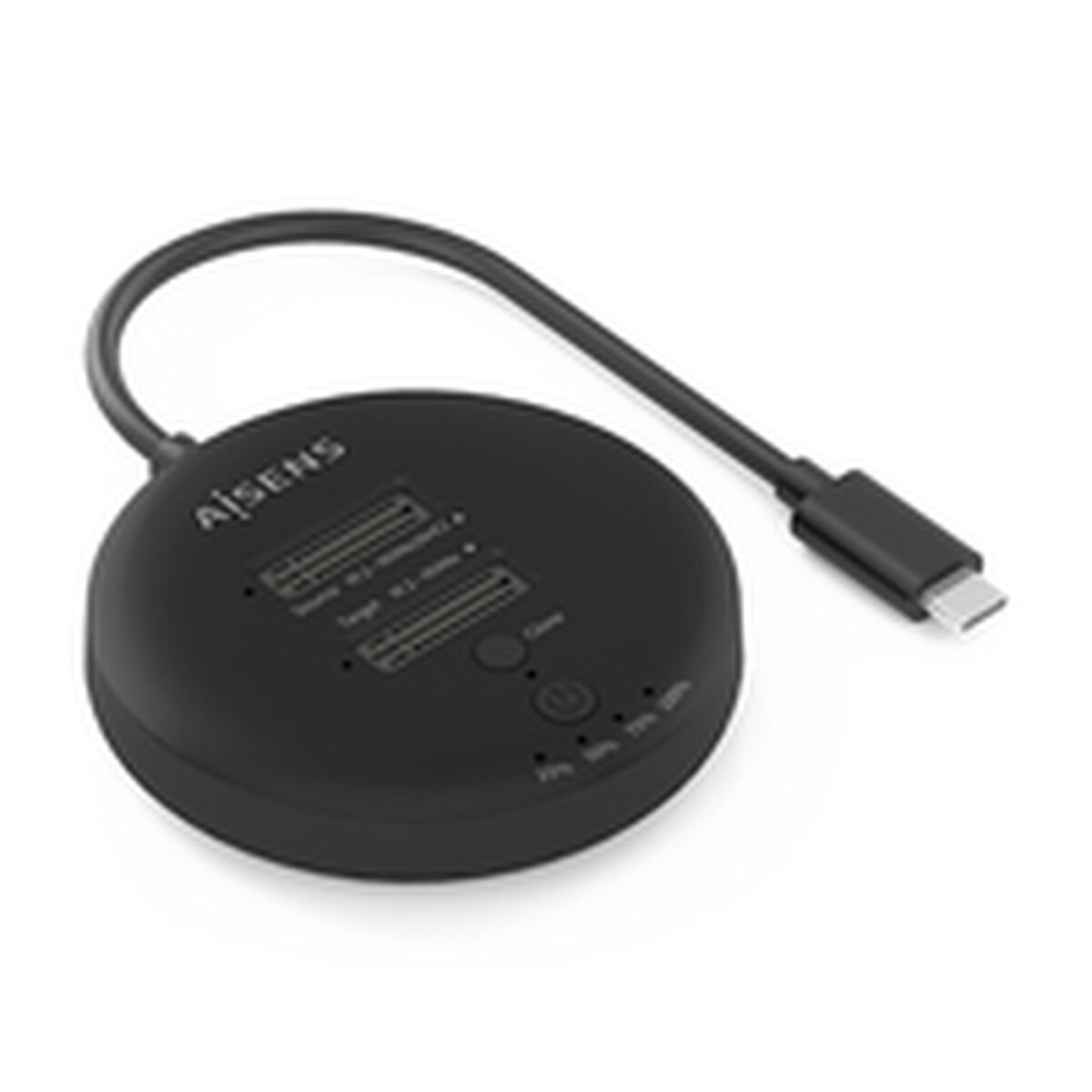 Image secondaire de Base de charge Aisens ASDS-2M2N05-BK Noir