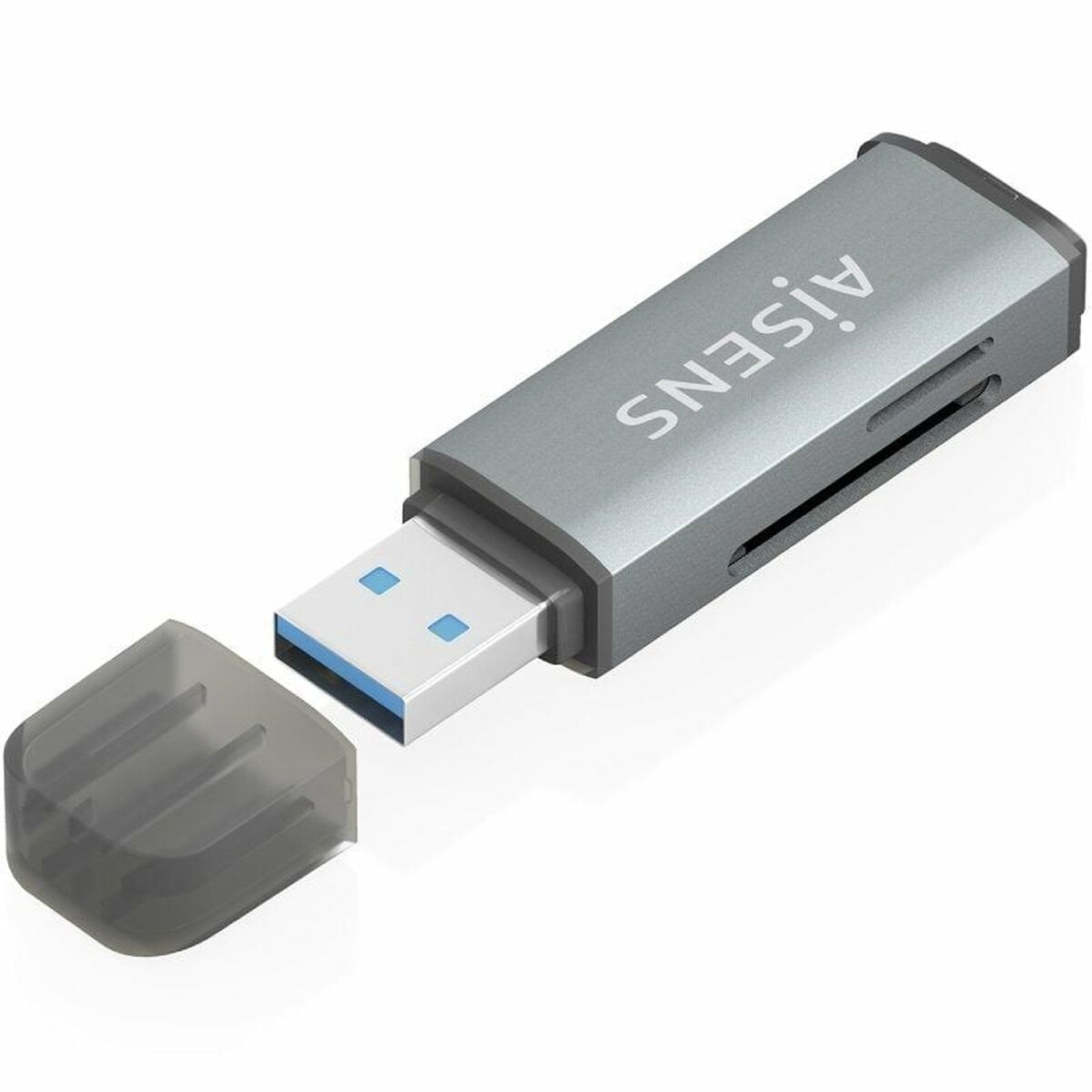 Afbeeldingen van Card Reader Aisens ASCR-2A09-GR Grey