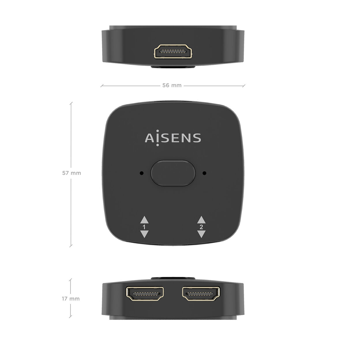Afbeeldingen van HDMI switch Aisens A123-0948