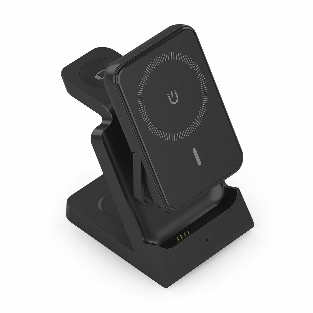 Afbeeldingen van Cordless Charger Aisens ASCH-15W4WC064-BK Black 15 W