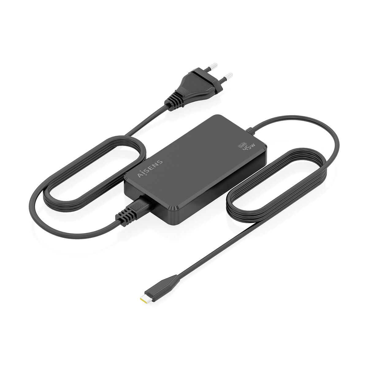 Obrazek Wall Charger Aisens ASCH-1PD45D067-BK 45 W Black