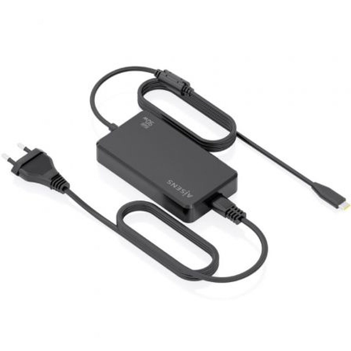Image de Wall Charger Aisens ASCH-1PD90D069-BK 90 W Black