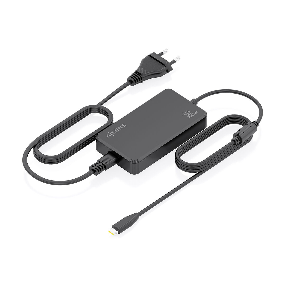 Bild von Powerbank Aisens ASCH-1PD100D070-BK 100 W Schwarz
