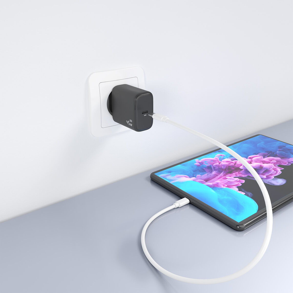 Image de Wall Charger Aisens A110-0970 Black