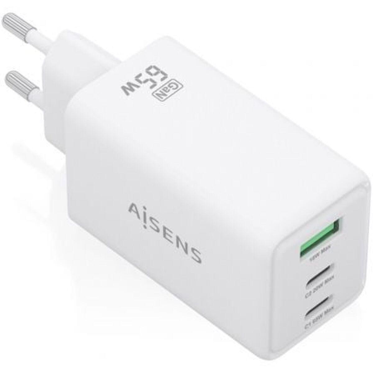 Picture of Wall Charger Aisens ASCH-65W3P072-W 65 W White