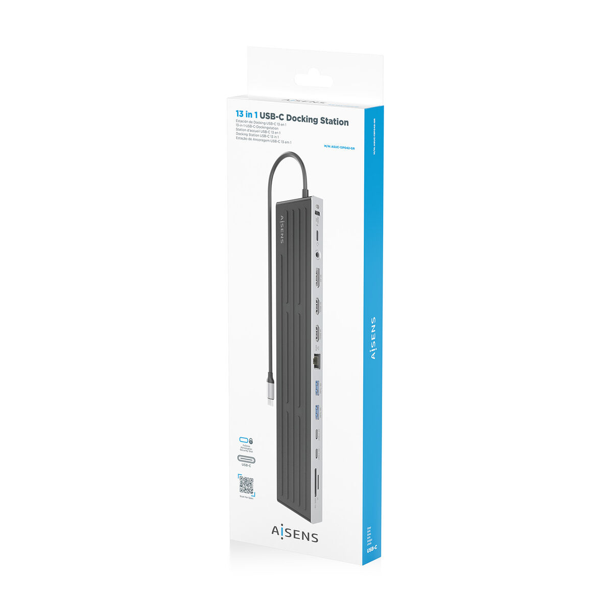 Picture of USB Hub Aisens ASUC-13P042-GR Grey