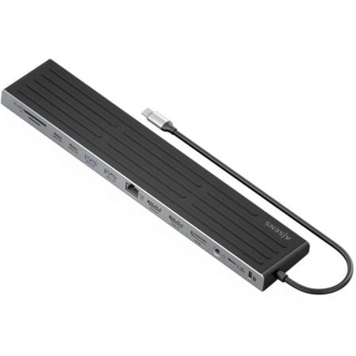 Obrazek USB Hub Aisens ASUC-13P042-GR Grey 100 W