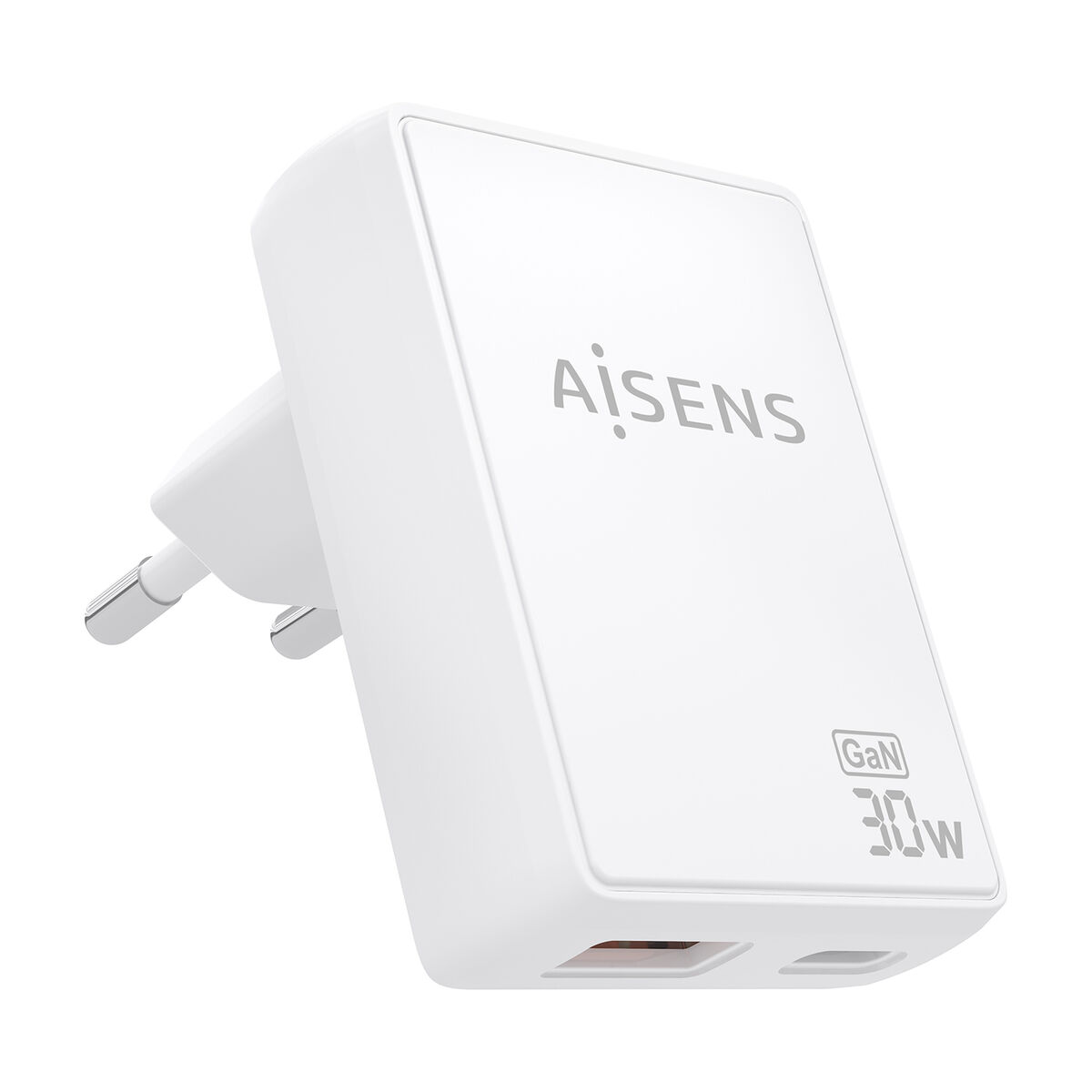 Bild von Wall Charger Aisens ASCH-30W2P074-W White 30 W