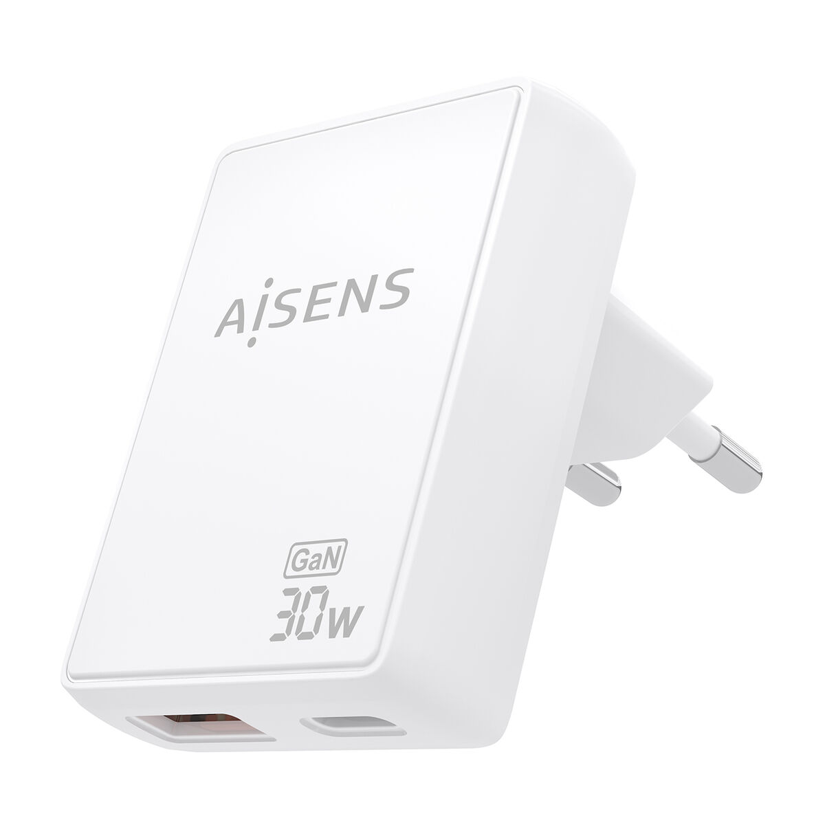 Bild von Wall Charger Aisens ASCH-30W2P074-W White 30 W