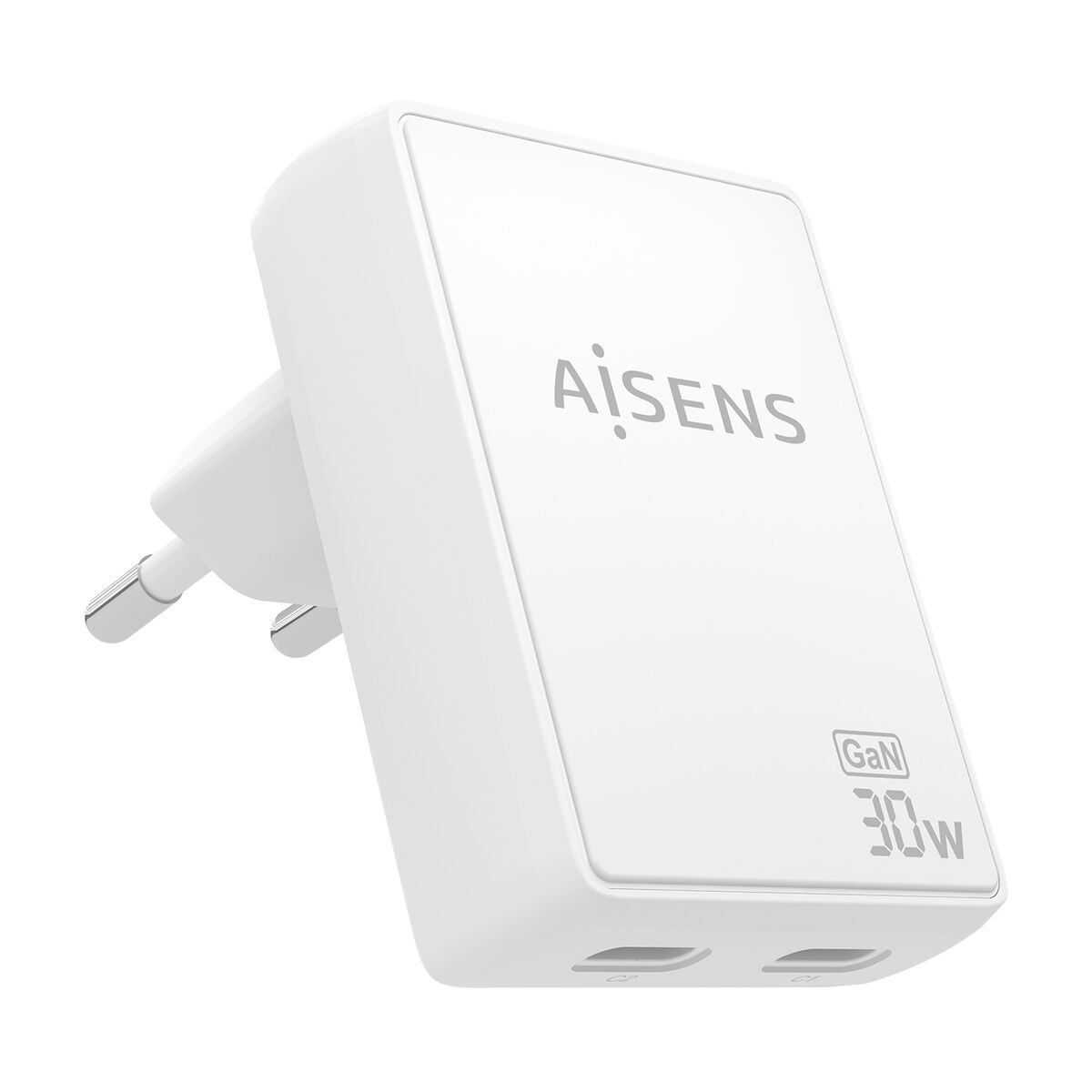 Bild von Wall Charger Aisens ASCH-30W2P075-W White 30 W