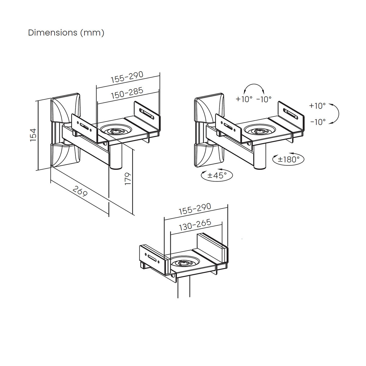 Bild von HDMI Cable Aisens SPK05U-421 Black