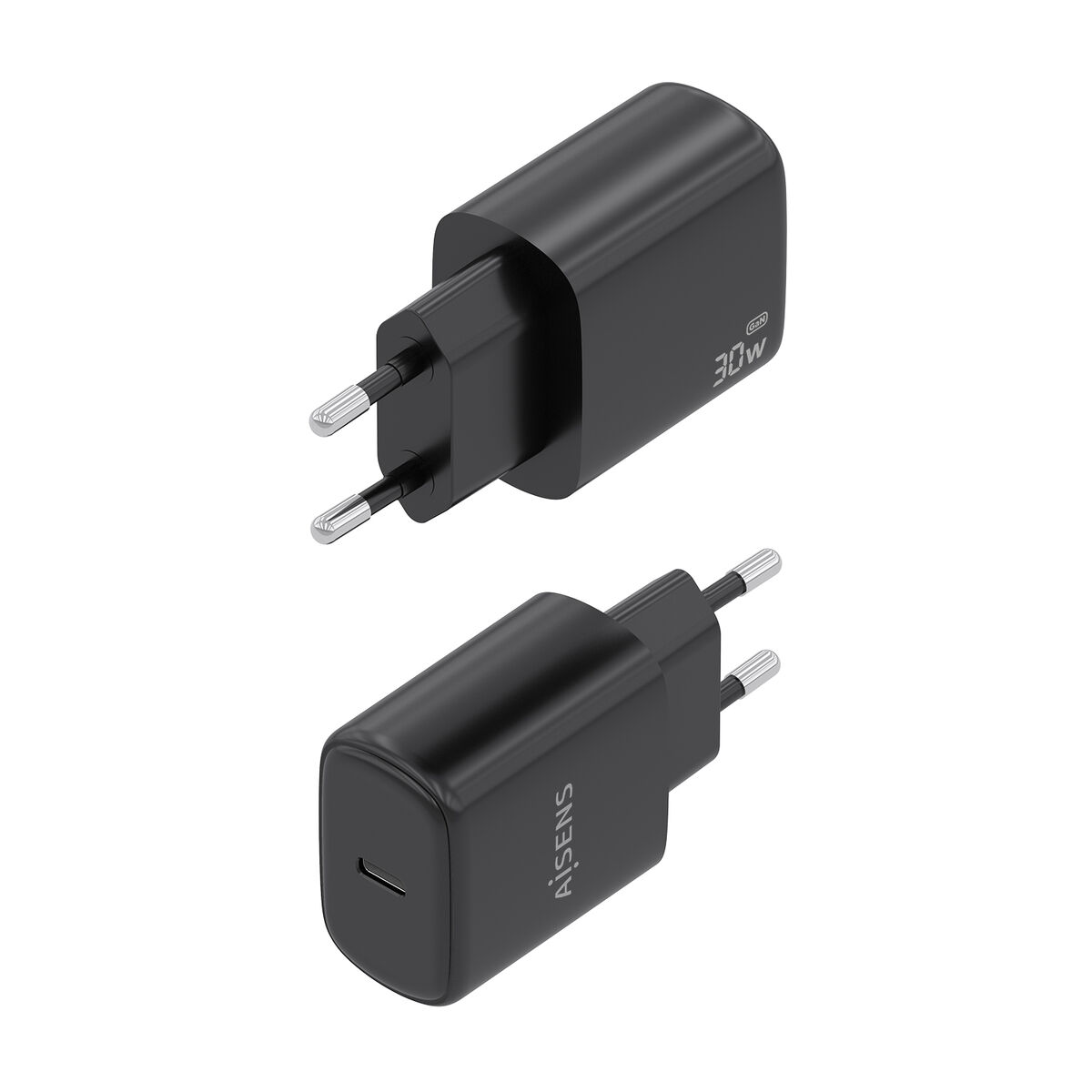 Bild von Wall Charger Aisens A110-0976 Black 30 W