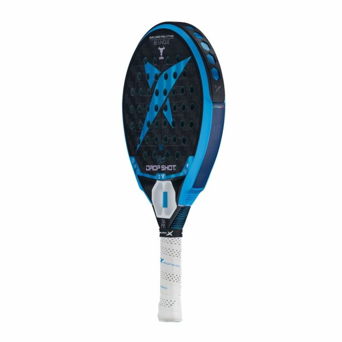 Image secondaire de Raquette de Padel Drop Shot Explore Pro Attack Nic Bleu Noir