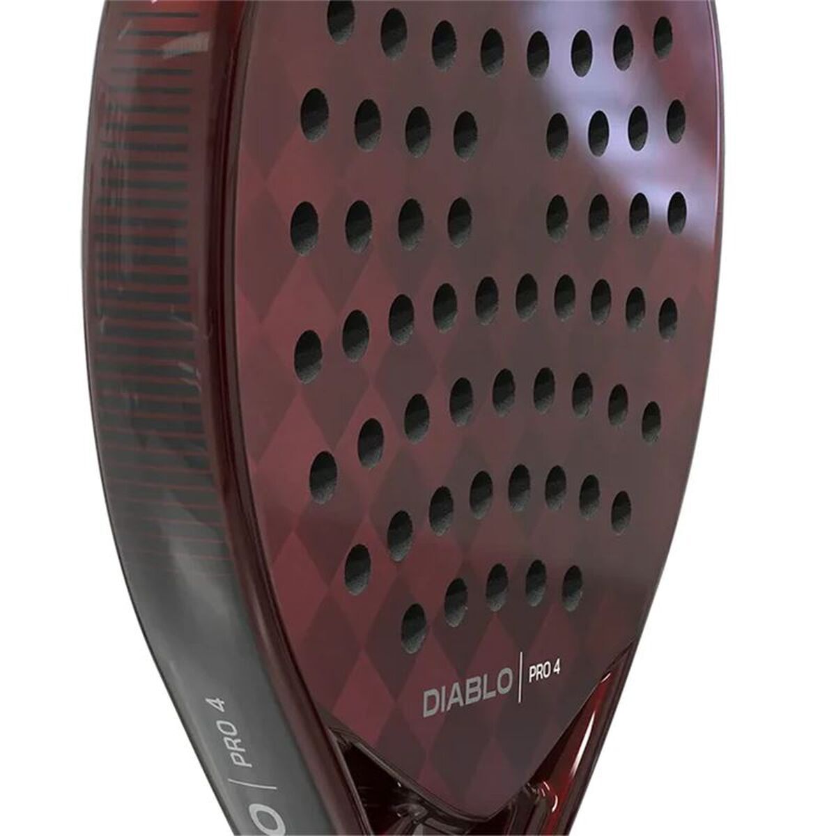 Padel Racket Siux Diablo Pro 4 Donkerrood Donkergrijs EVA