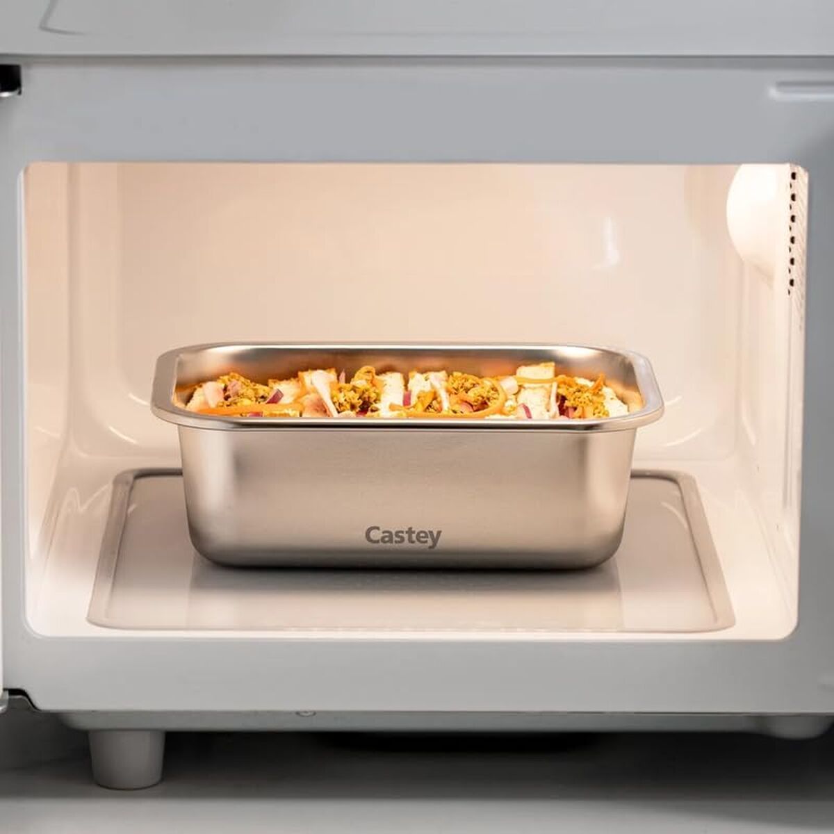 Lunch box Castey C-A1780 Silver Stainless steel 1,8 L, view 2