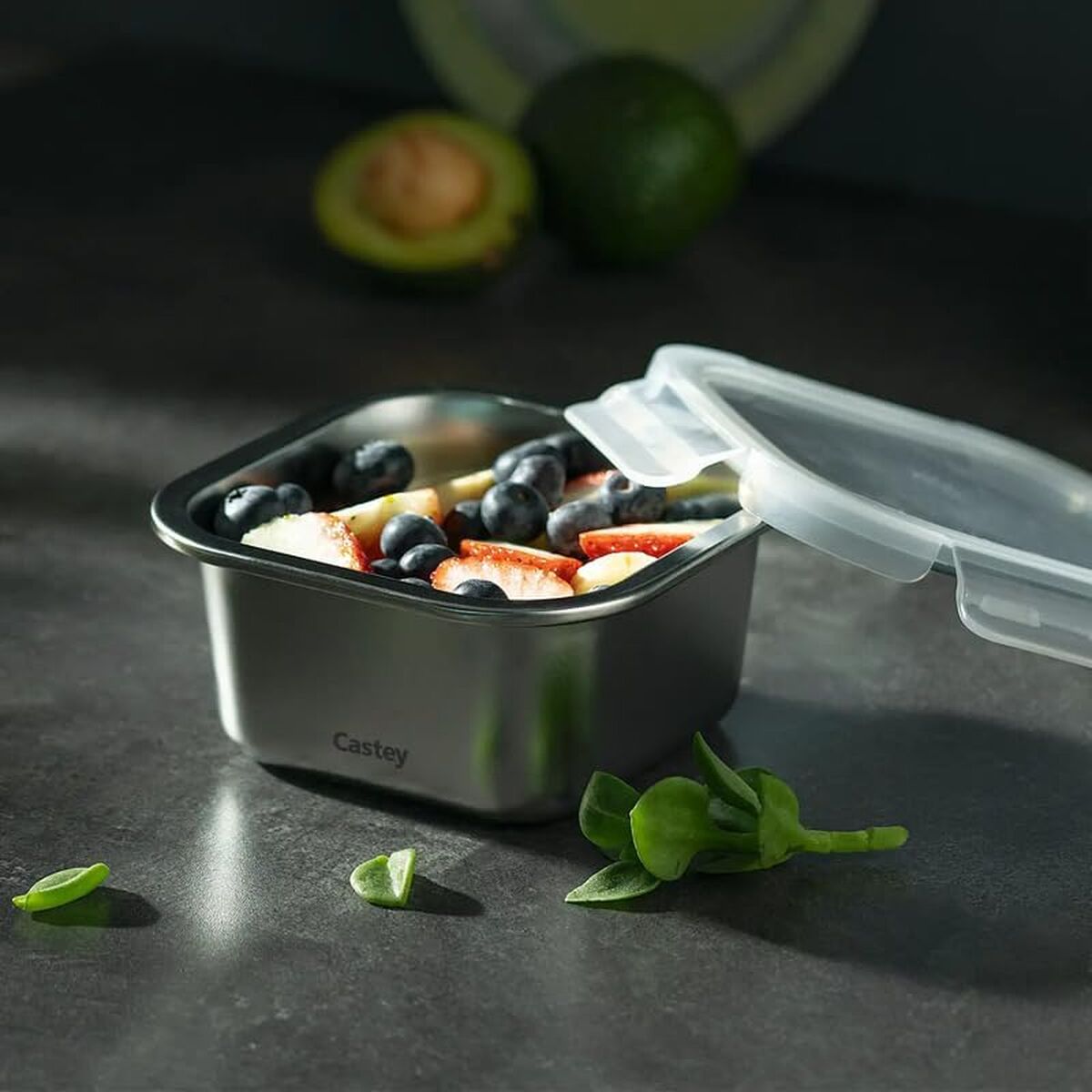 Lunch box Castey C-C600 Silver Stainless steel 600 ml, view 3
