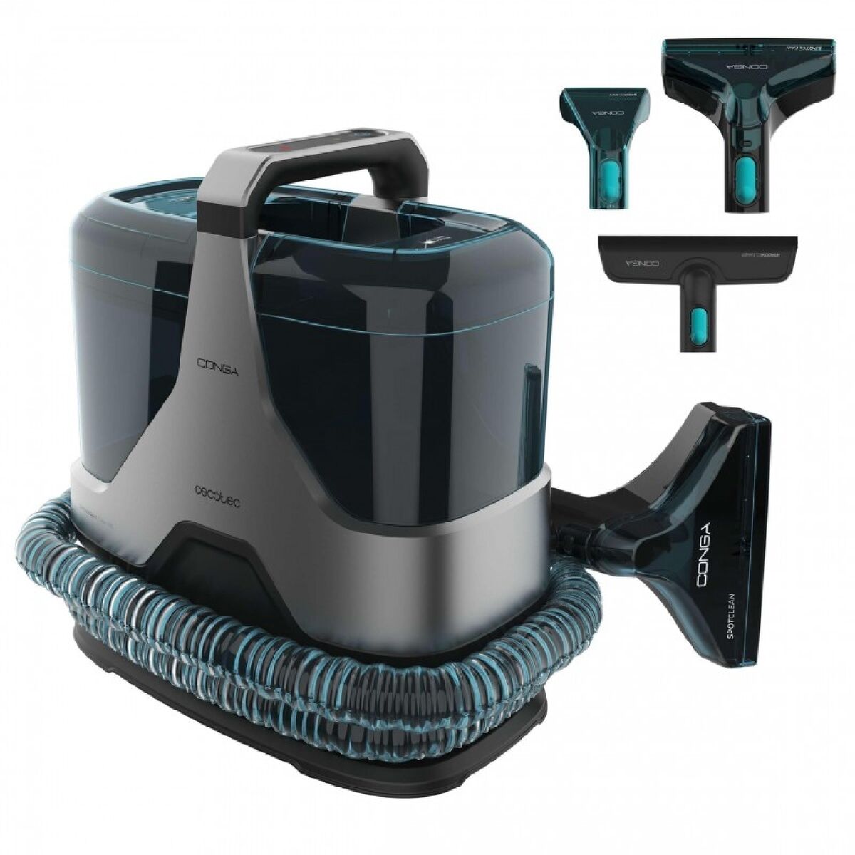 Aspirador para tapicería y alfombras Cecotec Conga 6000 Carpet&Spot Clean XXL Advance