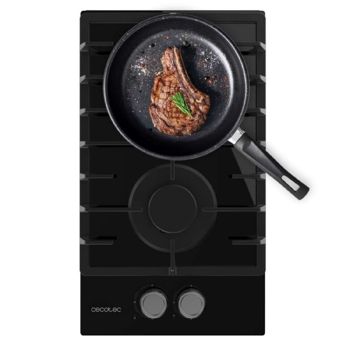 Placa de Gas Cecotec Bolero Squad G 2200F 5250 W 29 x 50 cm
