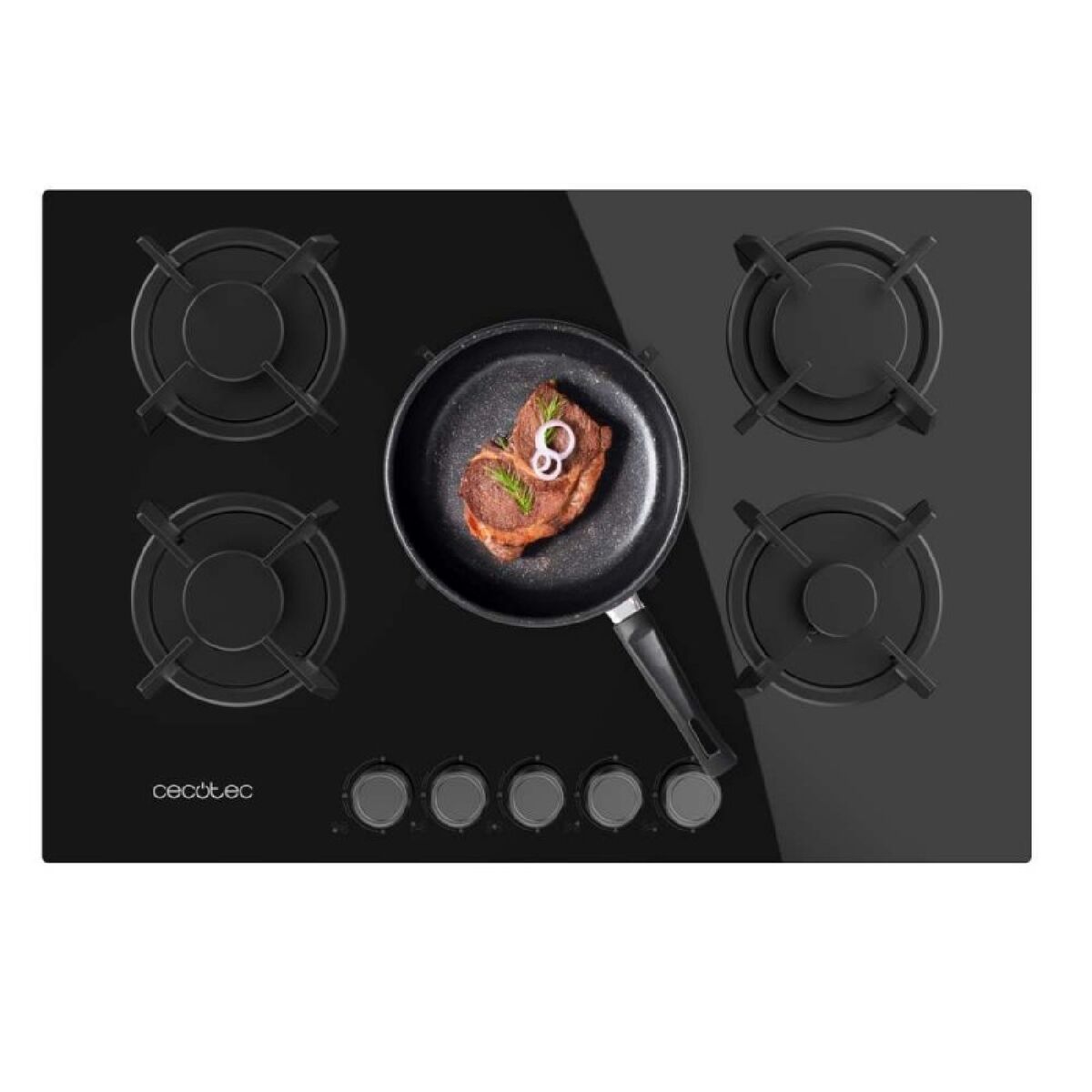 Placa de Gas Cecotec Bolero Squad G 5200S 11000 W 75 x 50 cm