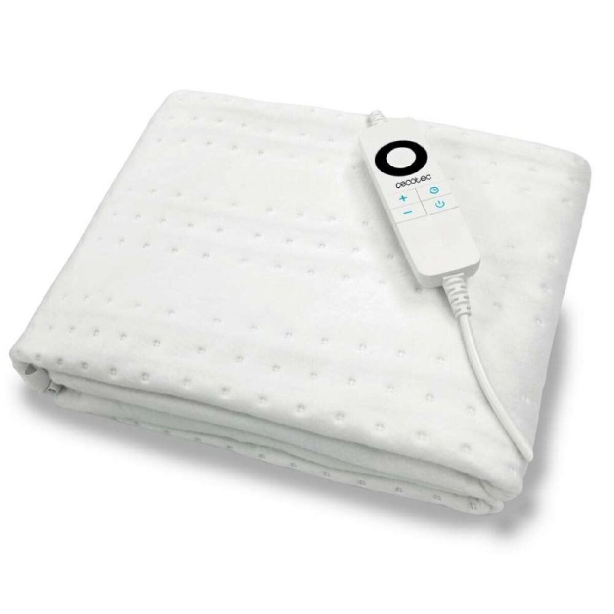 Cecotec Manta Eléctrica HeatConfort ThermalUnder Blanca 100W 150x80 cm Regulable