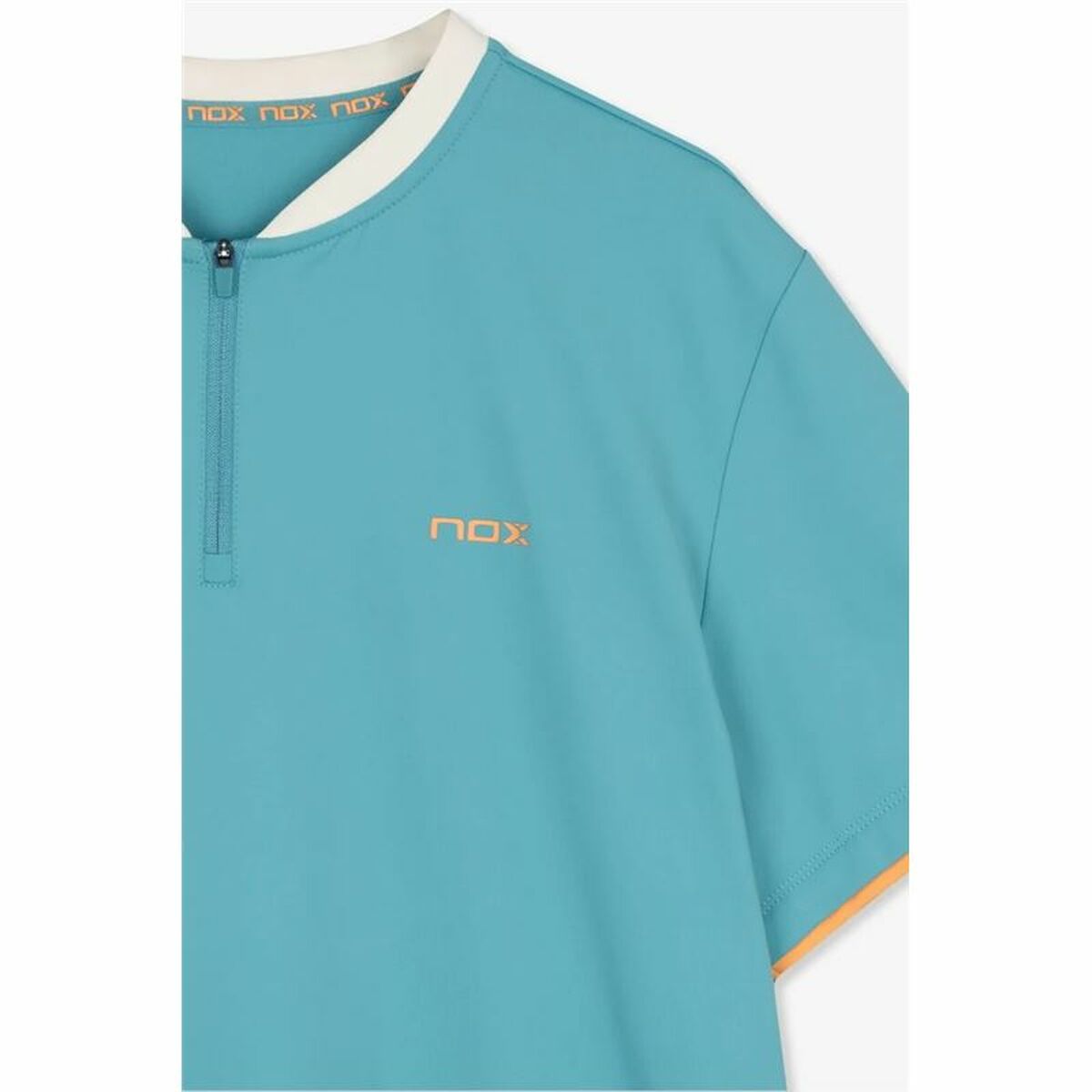 Heren-T-Shirt met Korte Mouwen Nox Pro Turquesa Blauw