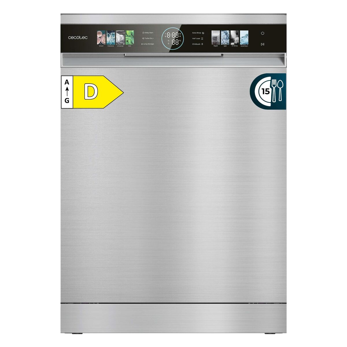 Lavavajillas Cecotec Bolero Aguazero 6320 Acero