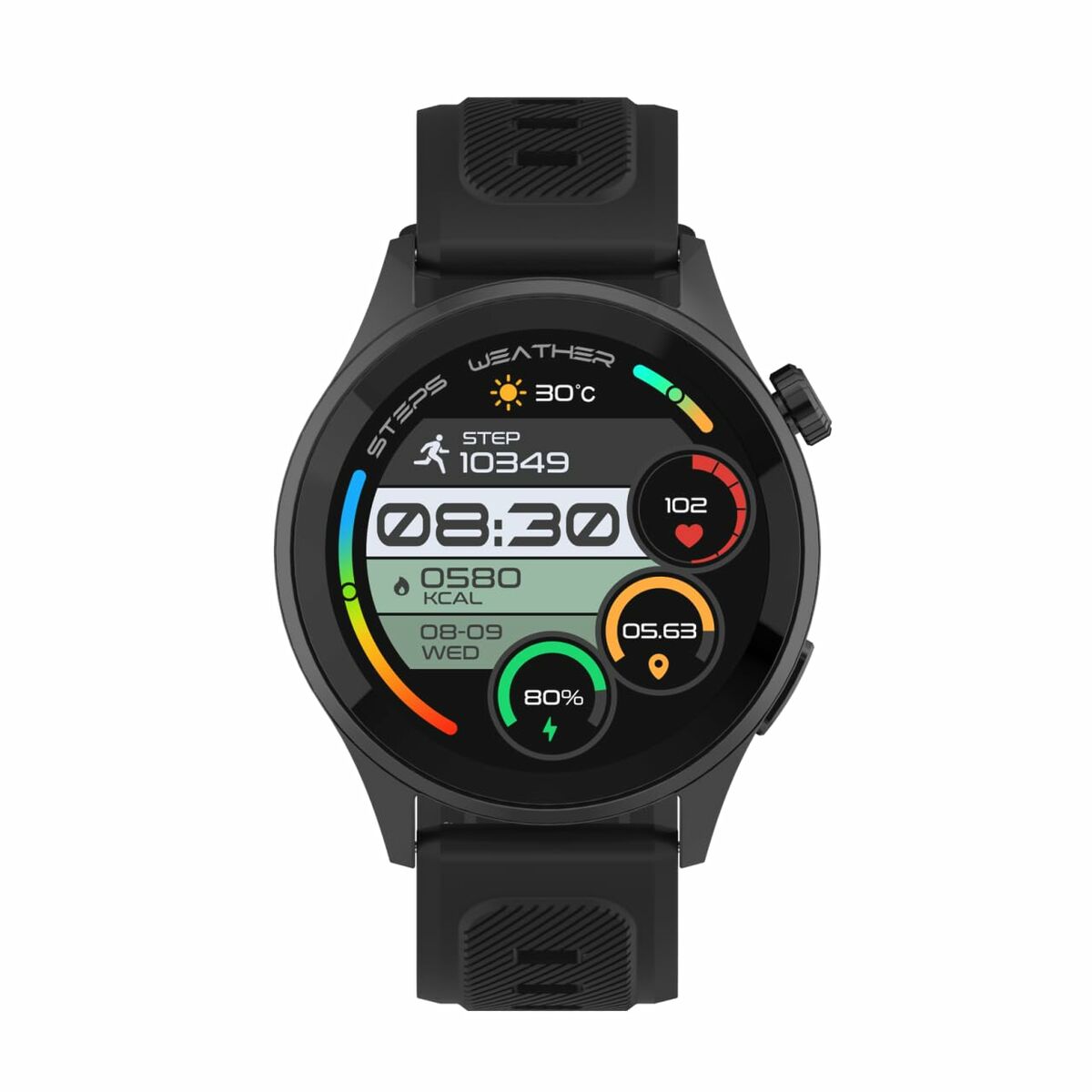 Picture of Smartwatch DCU 34157085 Black 1,44" 1,43" 46 mm