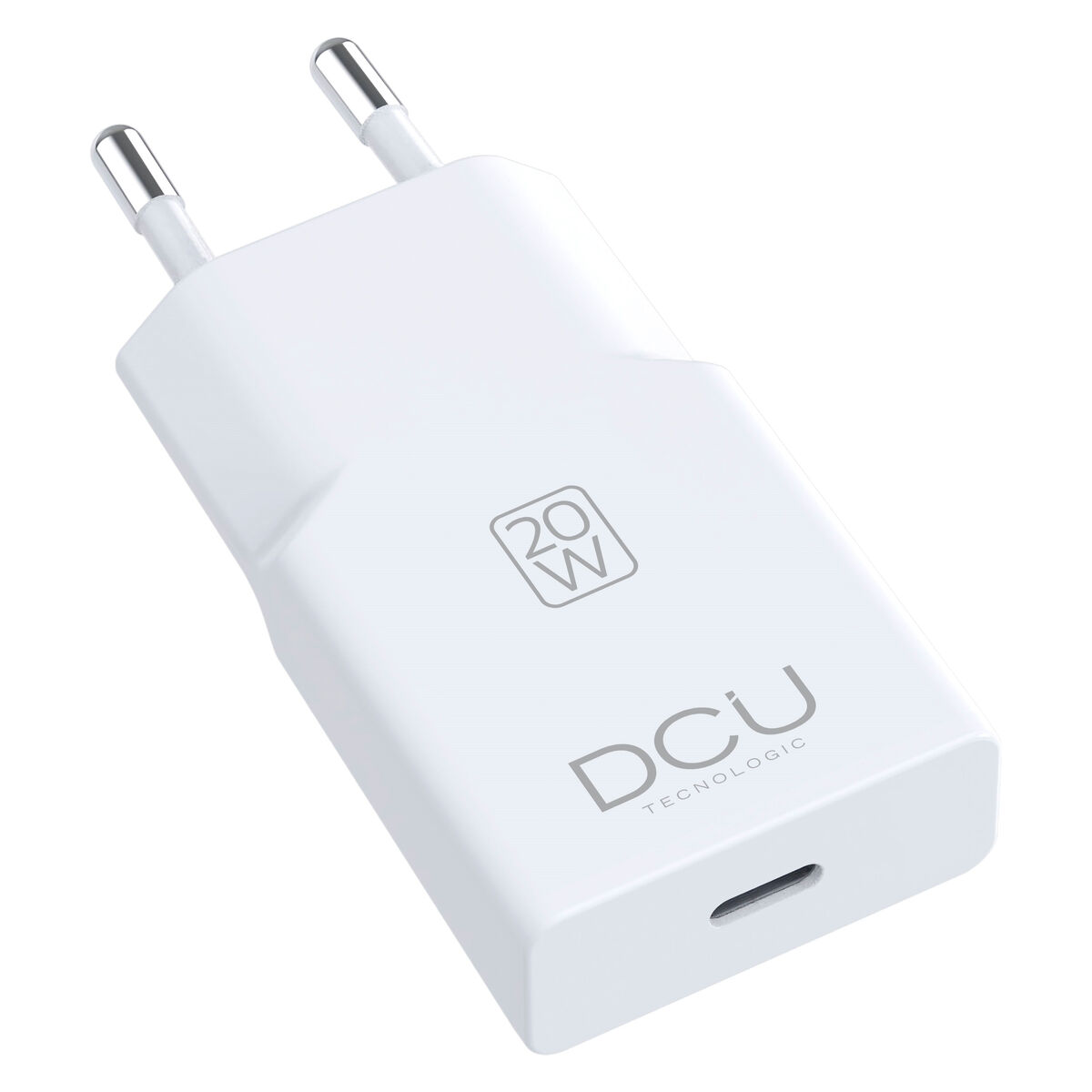Image de Wall Charger DCU DCU 1XUSB C SUPER SLIM 20W White 20 W