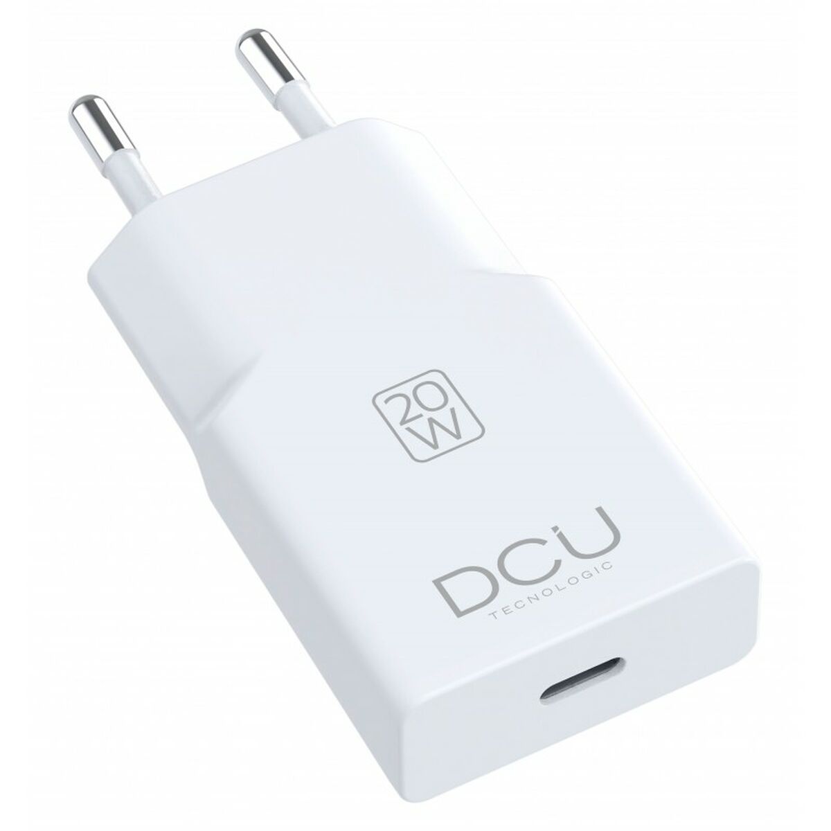 Image de Wall Charger DCU DCU 1XUSB C SUPER SLIM 20W White 20 W